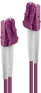 Lindy 46346 - Glasvezel Aansluitkabel - LC-LC - 20 m - Roze