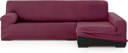 Hoes voor chaise longue met lange armleuning rechts Eysa ULISES Bordeaux 170 x 110 x 310 cm