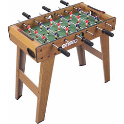 Voetbaltafel - houtlook - 69x36,5x65cm - antislip handgrepen