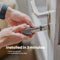 Bold Elite SX45 - Slim deurslot - Tamper Detection Night Alert - Zilver