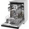 Bauknecht B7F HS51 X - Vrijstaande Vaatwasser - 15 couverts - Energieklasse B - 41 dB - Zilver