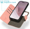 iMoshion Hoesje Geschikt voor iPhone 14 Pro Hoesje Met Pasjeshouder - iMoshion Uitneembare 2-in-1 Luxe Bookcase - Roze