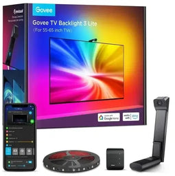 Govee TV Backlight 3 Lite - LED Strip - Realtime kleurafstemming - Geschikt voor 55-65 inch TV
