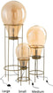 J-Line vloerlamp luchtballon glas 108 x 40 x 40
