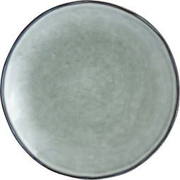 Dutch Rose Organic Borden - Dinerborden - Ø 26,5cm - Stoneware Handgemaakt - Blauw