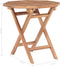 vidaXL - Tuintafel - inklapbaar - 45x45x45 - cm - massief - teakhout