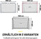Dunlop Voetbaldoel - Voetbal Goal 300 x 205 x 120 cm - Snelle Montage - Metaal - Zwart