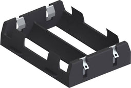 Keystone 1109 Batterijhouder 2 26650 Soldeeraansluiting (l x b x h) 77 x 56 x 19 mm