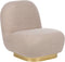 Fauteuil LOVIISA Bouclé Beige