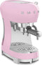 Smeg ECF02PKEU - Espressomachine - 15 bar - Roze