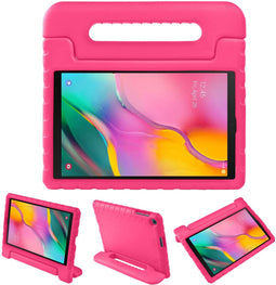 iMoshion Tablet Hoes Kinderen Geschikt voor Samsung Galaxy Tab A 10.1 (2019) - iMoshion Kidsproof Backcover met handvat - Roze