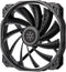Silverstone Shark Force 160 - Ventilator 160mm - Fluid Bearing - 38,1dB(A)