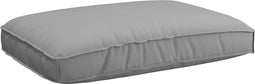 vidaXL - Palletkussen - voor - Zit - Grijs - 120x80x12 - cm - Oxford - Stof