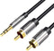 Vention 3.5mm Male Aux Jack naar 2 RCA Male Audio Kabel 5 meter