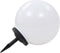 vidaXL Solarlampen 2 st LED rond 40 cm RGB