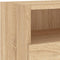 vidaXL - Tv-wandmeubels - 2 - st - 80x30x30 - cm - bewerkt - hout - sonoma - eikenkleur