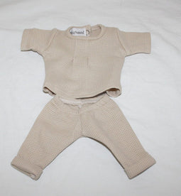 Minikane Kledingset Basiles Beige 28 cm