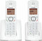 Alcatel F530 - DECT-telefoon - 2 handsets - Nummerherkenning - Grijs/Wit (2 stuks)