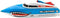 Ninco RC Nincocean Bluefinn Boot 24x9x8 cm Blauw