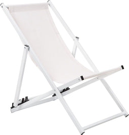 LOCRI - Strandstoel - Wit - Polyester