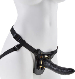 Pipedream Fetish Fantasy Gold voorbinddildo Designer Strap-On goud - 8,11 inch