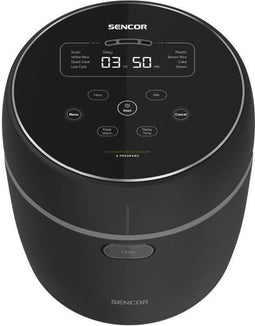 Rijstkoker - SENCOR - SRM 0671BK - 350 W - 0,6 L - Zwart