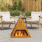 vidaXL - Vuurkorf - Piramide - 50x50x51 - cm - Weerbestendig - Staal
