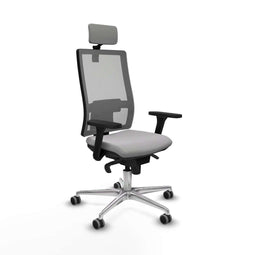 Bureaustoel Piqueras y Crespo 3D086G2 Lichtgrijs
