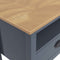 vidaXL - Tv-meubel - Hill - 110x40x47 - cm - massief - grenenhout - grijs