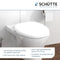 SCHÜTTE 10220 - WC-Bril - Duroplast - Antibacterieel - Soft Close - Wit