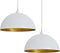 VidaXL - Hanglamp - (wit, set van twee)