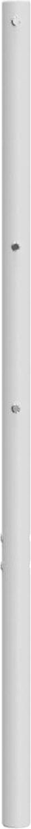 vidaXL - Hoofdbord - 150 - cm - metaal - wit