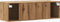 vidaXL - Tv-wandmeubel - 100x30x30 - cm - bewerkt - hout - artisanaal - eikenkleurig
