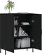 vidaXL - Dressoir - 69,5x34x90 - cm - bewerkt - hout - zwart