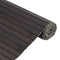vidaXL - Vloerkleed - rechthoekig - 100x500 - cm - bamboe - donkerbruin
