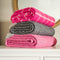 Plaid Boa Roze (Pink) - 150x200 - Nieuw Wol - Tweedmill UK
