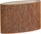 Light & Living Kap ovaal recht smal 38-17,5-28 cm PENNY bruin