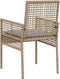 vidaXL - Ligbedden - 2 - stuks - met - Kussens - Beige - Poly - Rattan