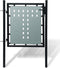 vidaXL - Poort - enkel - 300x175 - cm - zwart