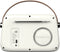 Savio RS-02 - Draagbare Radio - FM-Radio Bluetooth 5.3 - Wit