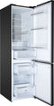 Wisberg WBKVC201AB - Koel-vriescombinatie - 378 liter - Dark Inox