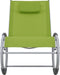 vidaXL - Tuinschommelstoel - textileen - groen