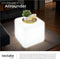 tectake® Luminous Cube - LED lichtkubus 43x43x43 cm - 16 RGB kleuren 5 lichtmodi