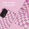 iMoshion Hoesje Geschikt voor Samsung Galaxy A33 Hoesje Met Pasjeshouder - iMoshion Design Bookcase smartphone - Roze / Retro Pink