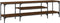 vidaXL - Tv-meubel - 161x35x45 - cm - bewerkt - hout - en - ijzer - bruin - eikenkleur