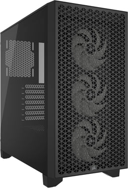 Corsair 3000D RGB Airflow - Mid-Tower ATX Behuizing - 3 AR120 RGB-fans - Zwart