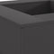 vidaXL - Vuurkorf - Vierkant - Zwart - 80x80x40 - cm - Staal