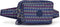 Kipling Abanu - Crossbodytas - 2 compartimenten - Blue Geo Print