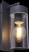 Globo Vessa - Wandlamp - 1 lichtpunt - Antraciet - Ø 9 cm - Aluminium - 31804