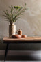 BePureHome Rhombic Salontafel - Hout/Metaal - Naturel - 40x120x60